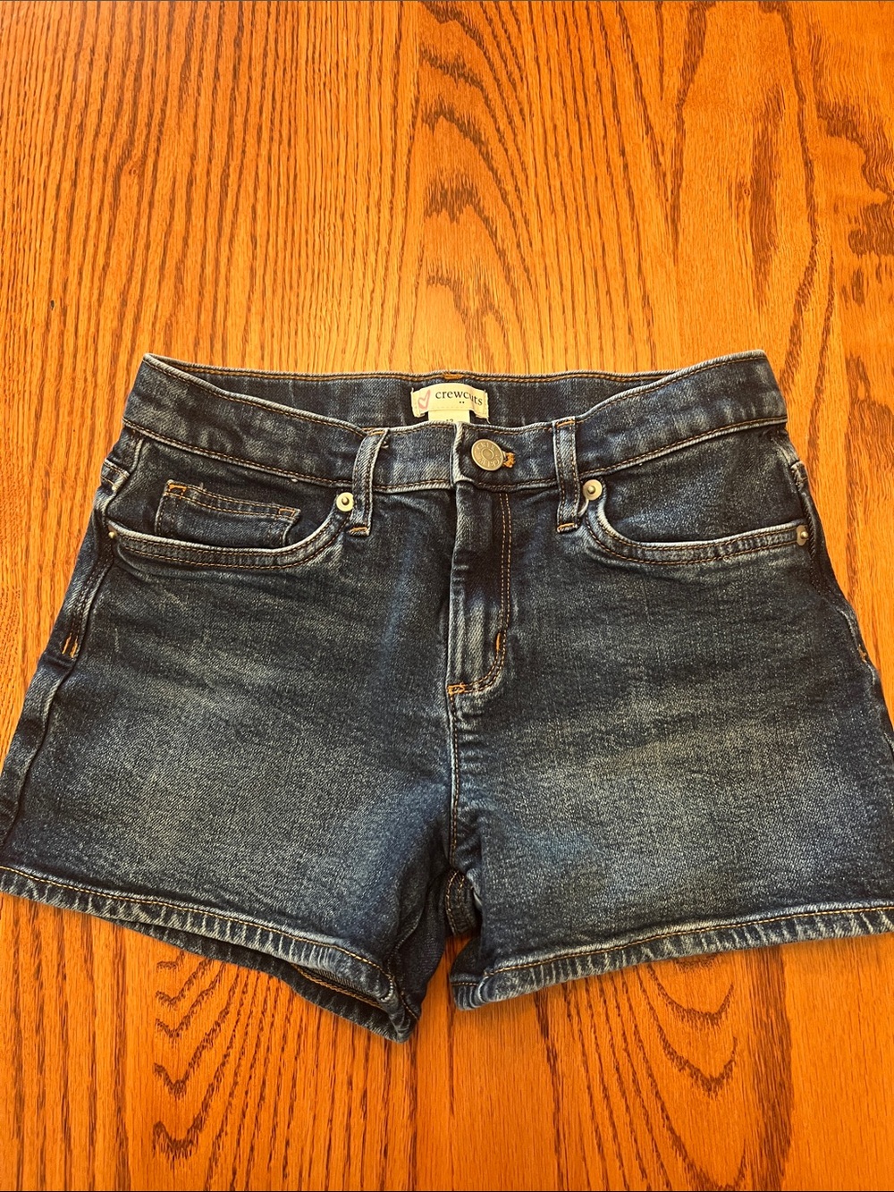 Crewcuts Dark Blue Denim Jean Shorts